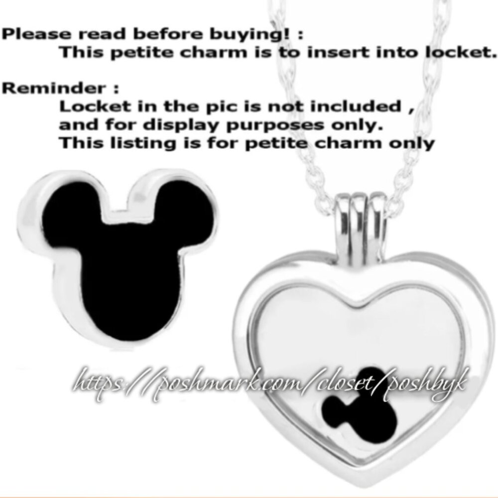 PANDORA Mickey Icon Petite Locket Charm 796344EN16